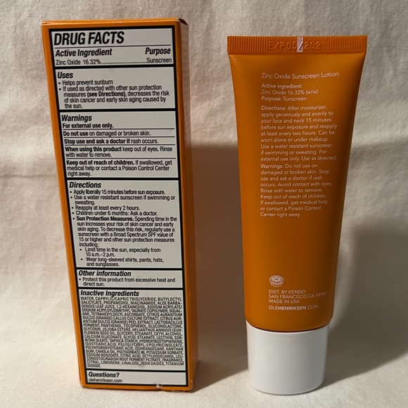 🍊NIB🍊 OLE HENRICKSEN Banana Bright Mineral Face Sunscreen SPF 30 1.7oz - Picture 8 of 12